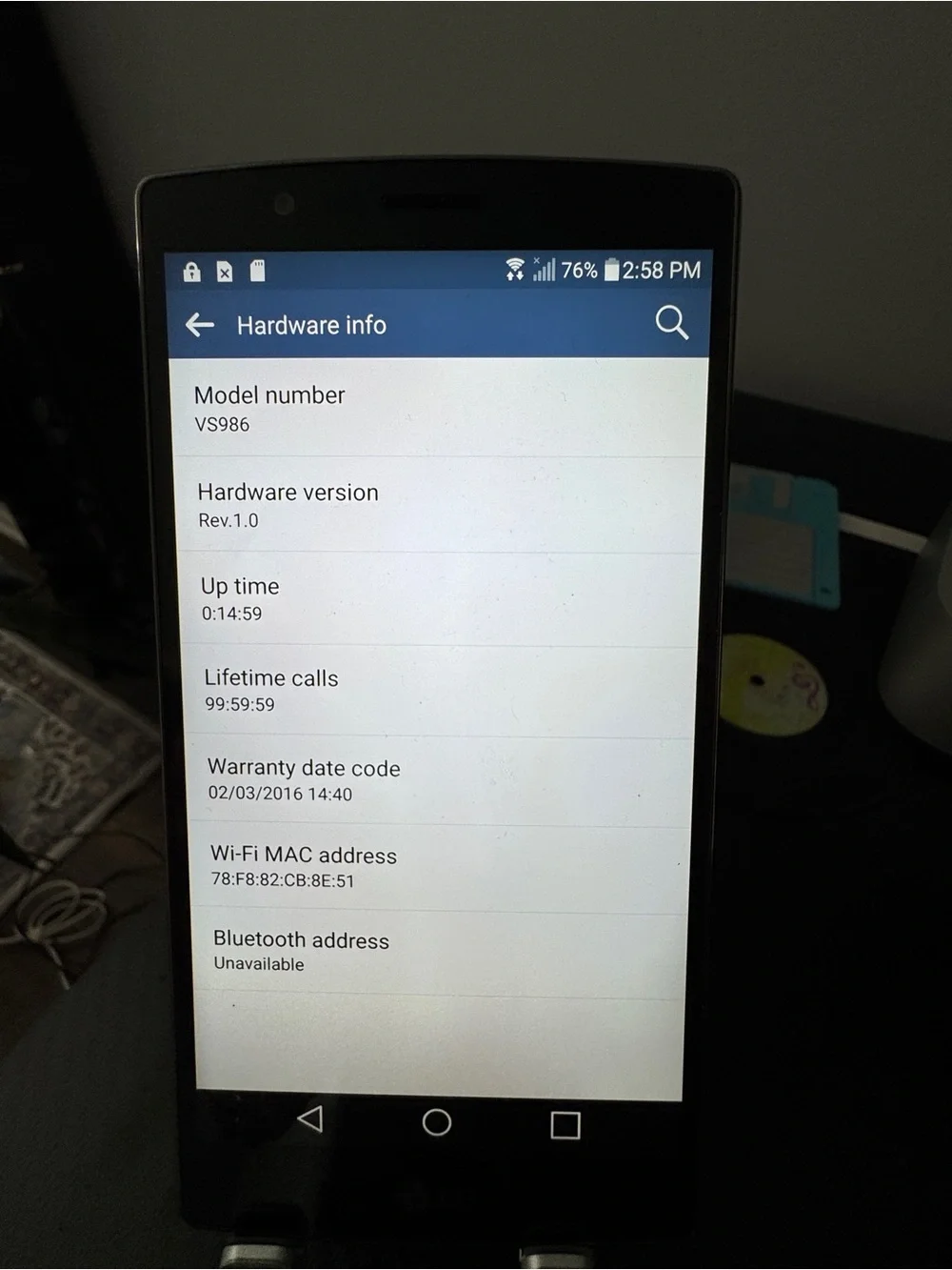LG G4 Unlocked Verizon 32GB android smartphone